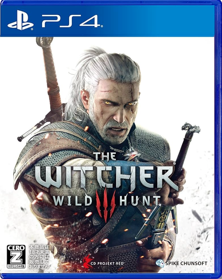 PS4『ウィッチャー３：ワイルドハント』パッケージ画像